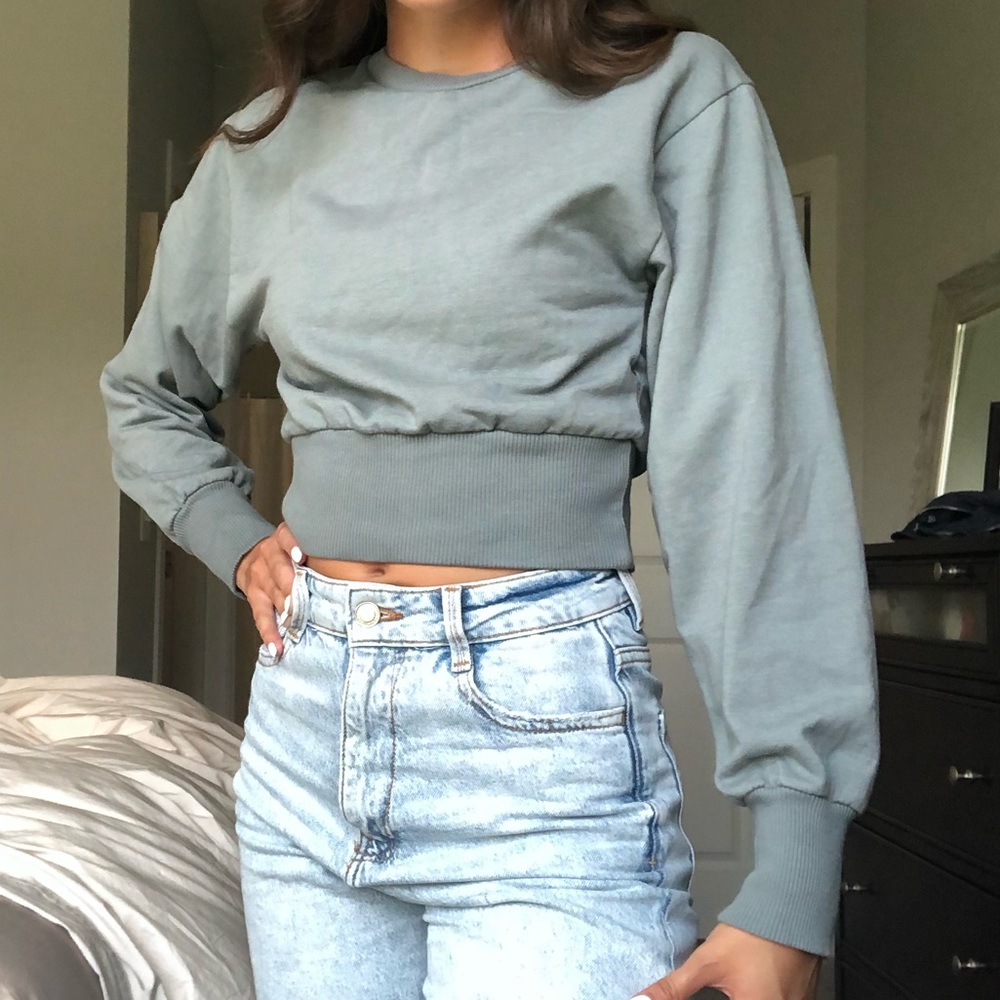 Don’t Ask Why Cropped crew neck